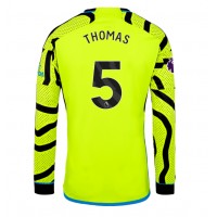 Camisa de time de futebol Arsenal Thomas Partey #5 Replicas 2º Equipamento 2023-24 Manga Comprida